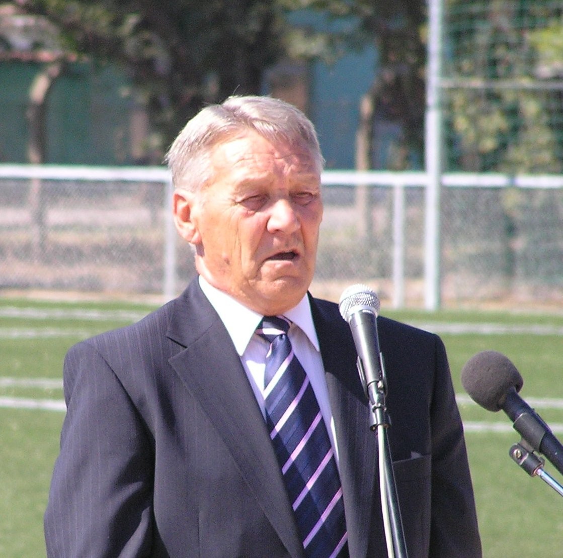 Ferenc Kovacs, the manager of the 1985 Vidi team